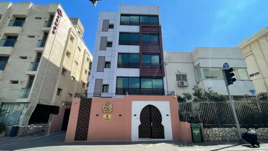 בניין נציגות מרוקו ברחוב הירקון בתל אביב