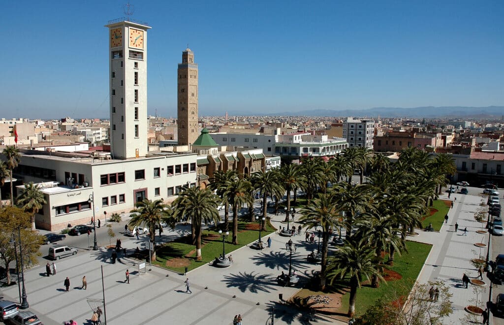 מגדל השעון, אוג'דה, מרוקו