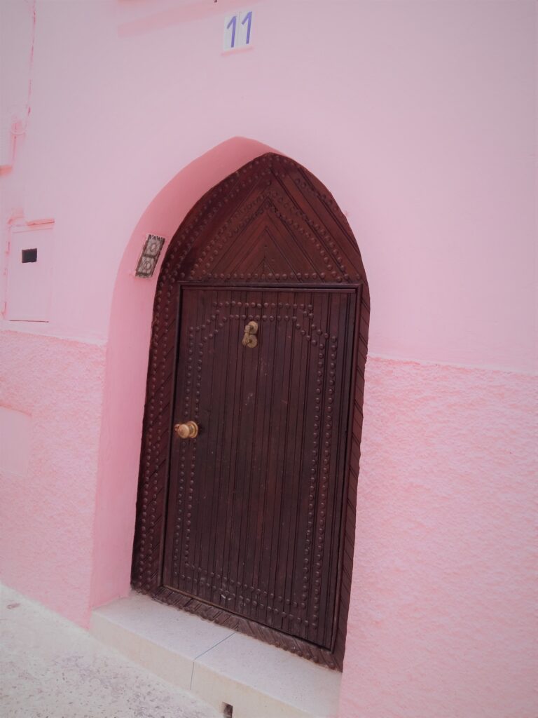 הבתים הצבעוניים בעיר וואזן, מרוקו
